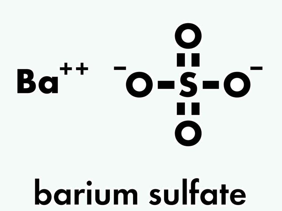 Barite Chemical Formula